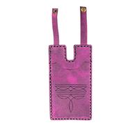 Card Holder, Leather Small Wallets, Snap Fastening Coin Pocket, Boot-Shaped Handmade Purse for Travel, Outdoor, Ladies, Daily Carry, Key Storage, Casual Use 2,99 x 4,02 in, Hot Pink,