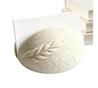 Card Holder Organizer, Contact Display Stand, Desk Information Rack, Bread Shaped MultiSurface for Storage Office Home Counter Meeting Conference Cafe School Travel Usage System Compact, 9x4.5x4.5cm