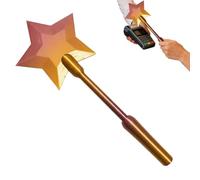 Card Holder Wand, Fun Contactless Tool For Quick Checkout, Sturdy 3D Printed Star Stick With Card Slot Novelty Magic Prop Toy, Portable Accessory Kids Shopping Games Party