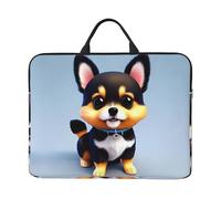 Card Love Fancy Puppy Housse pour ordinateur portable (16,5 x 12,2"), convient pour les voyages quotidiens, le tourisme, les voyages d'affaires, les déplacements, etc.
