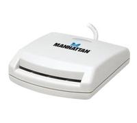 Card reader manhattan extern usb chipcard (weiß) G