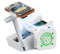 Card Scanner Pro Auto pour MTG & TCG - Support de scanner de cartes automatique avec vitesse de numérisation réglable, scanner de cartes à collectionner avec batterie rechargeable intégrée de 2500 mAh