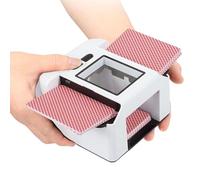 Card Shuffling Machine, Card Dealer, Battery Powered Dealer for Decks, Game Accessories for Canasta Poker Bridge Rummy Spades Mahjong Family Friends Magicians Travel