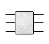 CARDA SUONROF CAR - VISAGE TEDA DE RÉSISTANCE UV pliable, couverture en maille élastique portable | Bouclier à baldaquin bloquant à la chaleur, filet solaire respirant, refroidissement interne pour