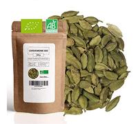 Cardamome - Graines de cardamome entière - Infusion & tisane - 100g (40 tasses) - 100% Agriculture Biologique - Mes-Thés
