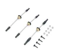 Cardan Arbre Transmission Arbre D'entraînement À Engrenages En Acier Différentiel Métal Pour WPL C14 C24 C34 B14 B24 Essieu Avant Moyen Et Arrière 1/16 RC(Six wheel drive)