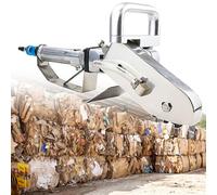 Cardboard Pneumatic Waste Paper Edge Cutter Trimming Tool, 18-Teeth Strong Gripping Force Carton Box Stripper with Alloy Steel Chain,Middletooth