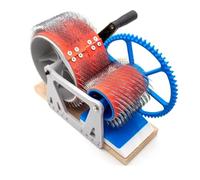 Carde de tambour en feutre de laine - Machine de bricolage pour carder la laine, mélange et peignage rapides des couleurs, idéal pour filer les fibres et faire des projets en feutre