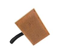 Carde en bois pour bovins Kamer Marron 120x170 mm