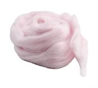 Carded Perendale Lot de 20 g de laine de feutrage à l'aiguille avec 29 fibres 30, convient pour le feutrage humide et le feutrage à l'aiguille (28#)