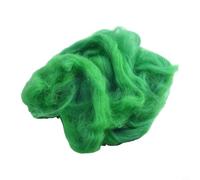 Carded Perendale Lot de laine de feutrage à l'aiguille 20 g avec fibres 29 30, convient pour le feutrage humide et le feutrage à l'aiguille (20#)