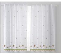 Cardenal Textil Cortina COCINA TAZAS Pack 2 100X140 - Verde