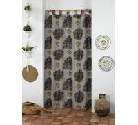 CARDENAL TEXTIL Martina Home Bassin Rideau Alpujara, Polyester Coton Jacquard, Unique, 140 x 260 cm