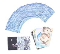 Cardes Oracle Deck, 60 feuilles de rêve Oracle Deck, Divination Fortune Reading | Compagnon de sagesse pour débutants, accessoires de divertissement, jeu de société pour la maison de l'école de hog