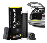 CarDesign AI Protection de seuil de chargement adaptée pour Skoda Enyaq iV 2020-2027 (5 portes, Combi) : Ensemble complet avec film de protection de peinture sur mesure, protection anti-rayures pour