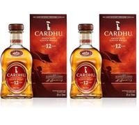 Cardhu 12 Ans, Whisky Écossais Single Malt, 70 cl (Lot de 2)