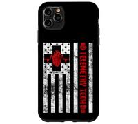Cardiac Monitor Technician | EKG Tech CVICU Telemetry Tech Coque pour iPhone 11 Pro Max