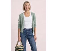 Cardigan à col en V avec patte de boutonnage