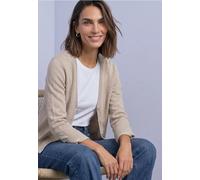 Cardigan à col en V avec patte de boutonnage