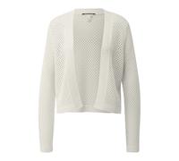 Cardigan Ã motif ajourÃ© femme QS Blanc S
