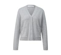 Cardigan Ã poches plaquÃ©es femme COMMA Gris 38