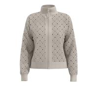 Cardigan à structure ouverte orné de sequins et de lurex femme COMMA Beige 46