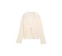 Cardigan ample motif ajourÃ© femme Tom Tailor Denim Blanc S