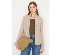 Cardigan avec col montant
