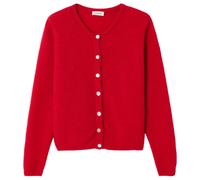 Cardigan boutonnÃ© femme American Vintage Vitow Rouge M