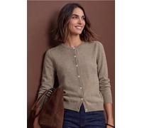 Cardigan boutonné à col rond