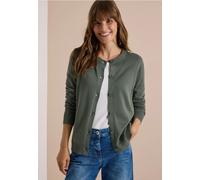 Cardigan boutonné à col rond