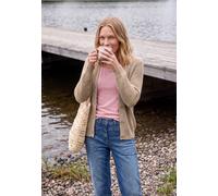 Cardigan chiné à col V