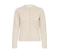 Cardigan col rond femme Ichi Luls Beige XS