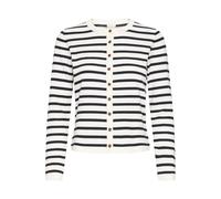 Cardigan col rond femme Ichi Luls Bleu M