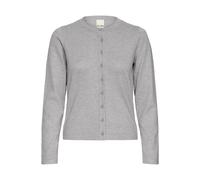 Cardigan col rond femme Ichi Luls Gris XL