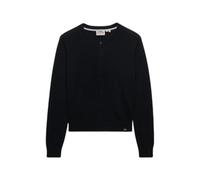 Cardigan col rond femme Superdry Essential Bleu XL