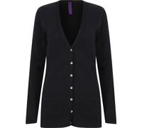 Cardigan col V pour femme Henbury RW662 (2XL) (Bleu marine)