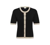 Kaffe Cardigan 'KALizza' crème / noir, Taille M