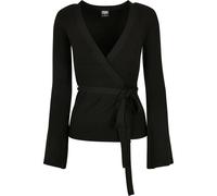 Urban Classics Rib Knit Wrapped Cardigan Noir 5XL Femme
