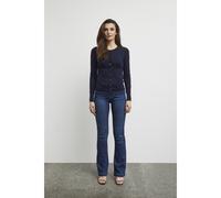 Cardigan court femme Pulz Jeans Sara Bleu XL