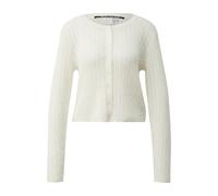 Cardigan dÃ©licat Ã motif ajourÃ© femme QS Blanc S