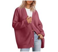 Cardigan D'été Femme Pull Long Automne Long Gilet Laine Vêtements Sweet Polaires Polaire Streetwear Grande Taille Cachemire Elegant Veste Longue Femme Hiver Vin S