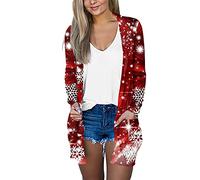 Cardigan d'été long pour femme - Manches longues - Motif perforé - Veste de plage légère fine - Ouvert à l'avant - Cardigan noir et blanc rayé - Drapé et infroissable, H-e, M