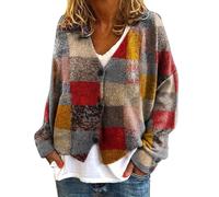 Cardigan D'été pour Femme Léger À Manches Longues Gilet Ouverture Devant Casual Respirant avec Poches Vêtement Outwear Décontracté Vintage Classique Manteau Adapté À Toutes Les Saisons