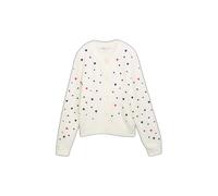 Cardigan douillet à pois en maille femme Tom Tailor Denim Blanc S