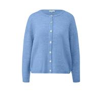 Cardigan douillet en coton mélangé femme s.Oliver Bleu 40