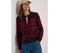 Cardigan en laine fine à col rond