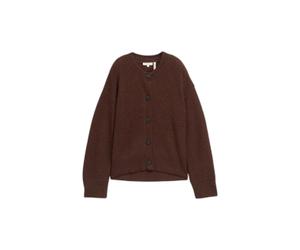 Cardigan en maille cÃŽtelÃ©e femme Tom Tailor Marron 2XL