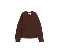 Cardigan en maille cÃŽtelÃ©e femme Tom Tailor Marron XL