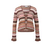 Cardigan en maille pointue avec dÃ©tails Ã volants femme COMMA Multicolore 46